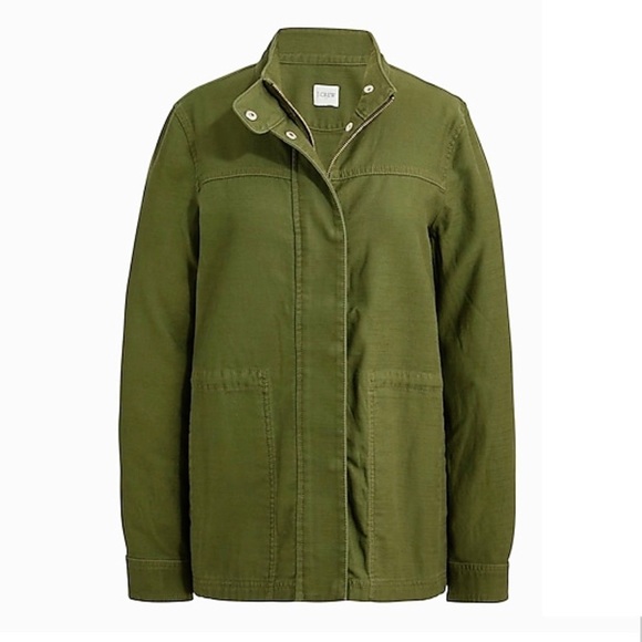 SOLD! ❌❌. J. Crew drawcord waisted ultility jacket sm small new - Picture 4 of 5